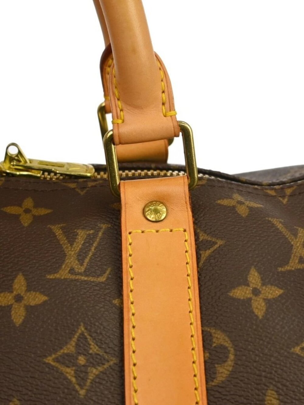 BUYIT03 LOUIS VUITTON KEEPALL 50 BANDOULIERE HANDBAG - Picture 9 of 14